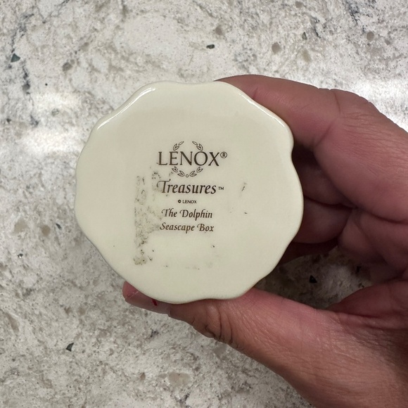Lenox Dolphin Trinket Box - Picture 8 of 10